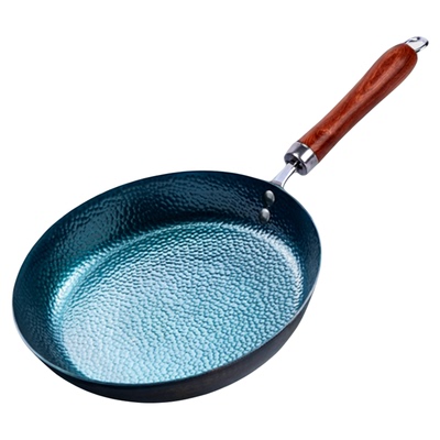 正宗手工平底煎锅产地章丘