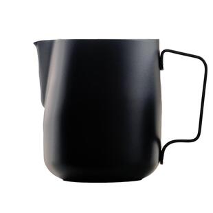 WPM惠家咖啡拉花缸专业304不锈钢打奶缸斜口压纹奶泡杯#30竞赛款