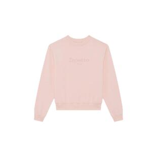 REPETTO丽派朵  LOGO字母刺绣长袖套头卫衣上衣女装 2025秋季新款