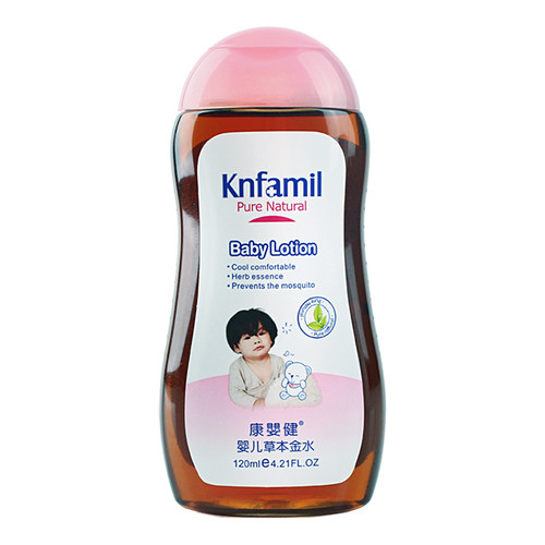 康婴健 婴儿草本宝贝金露洗澡痱子水宝宝爽身花露水清爽120ml