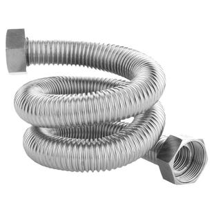 1.2寸DN32不锈钢波纹管工程专用抗高压防爆冷热水连接金属螺纹管