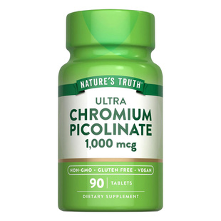 美国进口铬元素90粒三价铬片胰岛素保健品