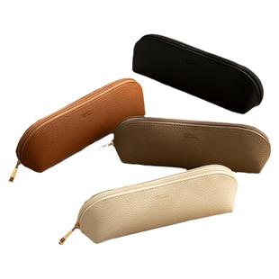 米立风物简约大容量笔袋女生2026新款高颜值ins风化妆刷收纳包袋