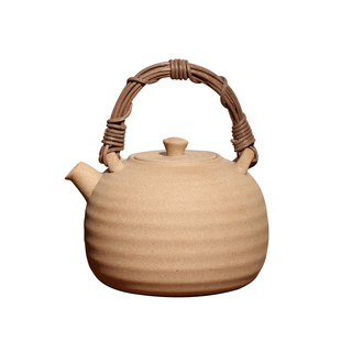 潮汕藤把烧水壶陶壶围炉煮茶壶电陶炉炭炉功夫茶壶烧水壶明火户外
