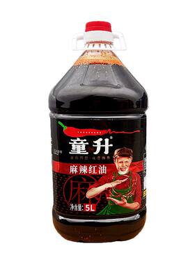 童升香辣拌菜红油批发5L