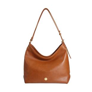 【博主同款】万里马智囊HOBO包女软牛皮腋下包植鞣质感饺子包托特