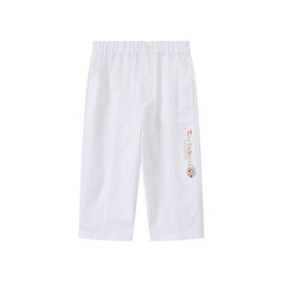 TeenieWeenieKids刺绣全棉长裤