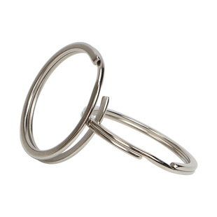 电镀加厚钥匙圈铁环光圈平圈挂件车钥匙牌钥匙扣窗帘环饰品配件