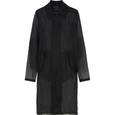 【限时秒杀】RtA Yara 秋冬女宽松长款欧亘纱黑色外套