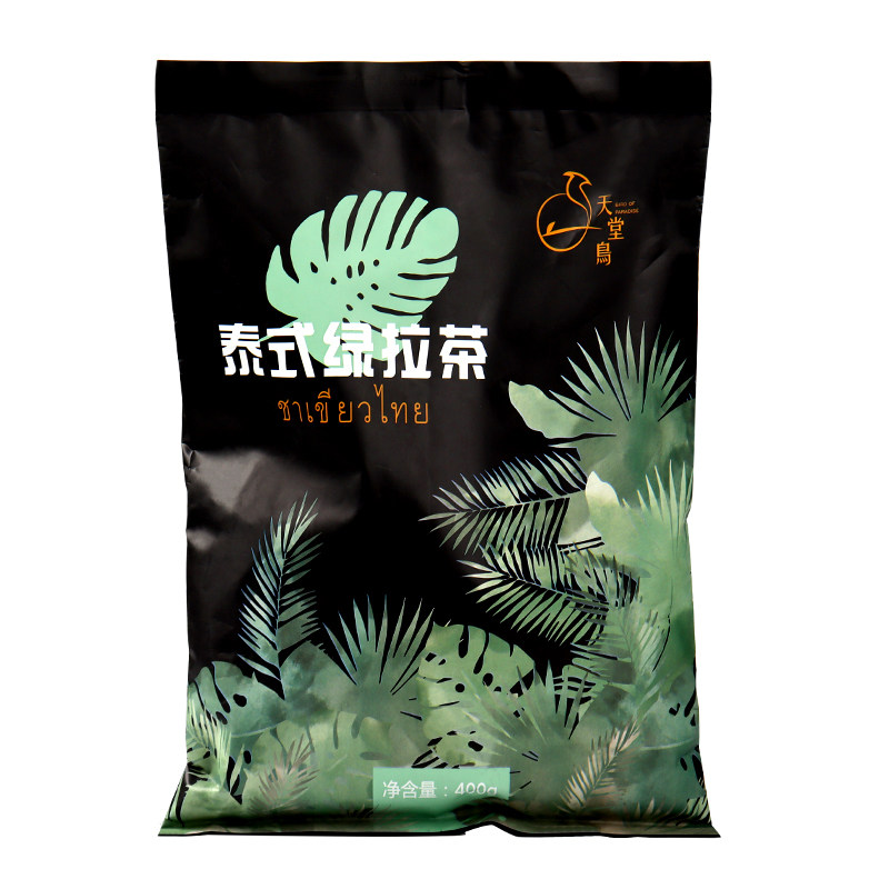 泰式绿茶叶手标暴打渣男商用400g