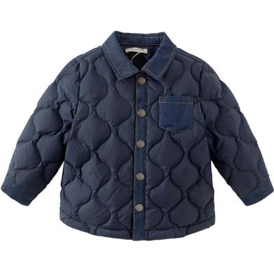 戴维贝拉冬装新款男童羽绒服内胆宝宝保暖外套儿童羽绒衬衫童装