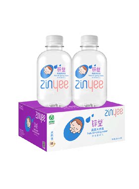 洞庭山婴儿含锌水268ml*20瓶