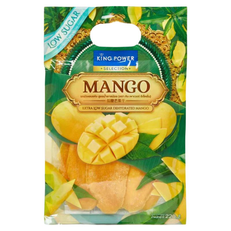 Kingpower低糖芒果干蜜饯220g泰国进口特产零食下午茶办公小零食  泰实拍商品图