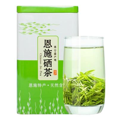 春茶2025新茶恩施硒绿茶浓醇耐泡高山云雾充足日照茶叶500g罐装