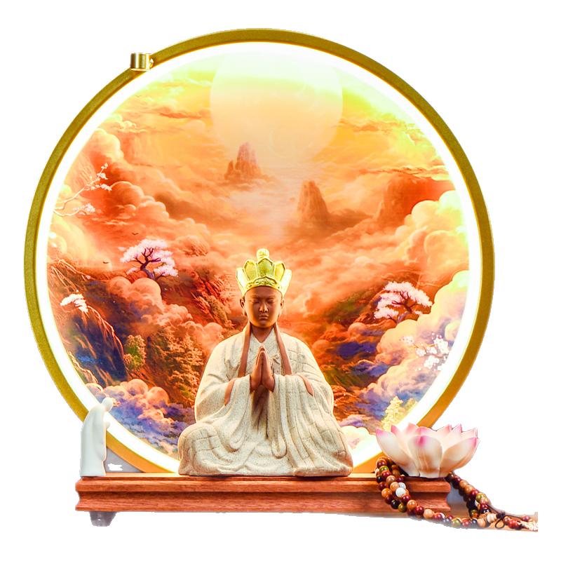 禅意摆件唐玄奘神像装饰品