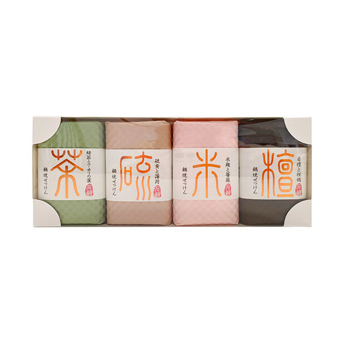 Oubido樱美堂香氛香皂套装檀香柑橘稻米玫瑰硫磺薄荷蓝桉叶绿茶