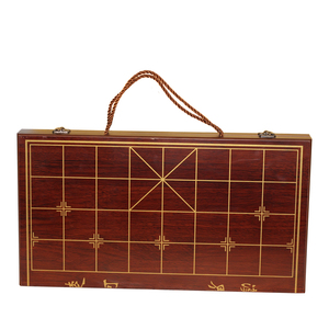 象棋棋盘单独棋盘便携式可折叠中国象棋盘木收纳盒大号小号像棋盘