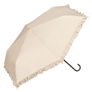 日本WPC超轻防晒遮阳伞花边防紫外线女折叠便携晴雨伞太阳伞2025