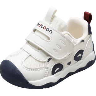 牧童童鞋宝宝学步鞋2025秋冬新款男童原创熊猫稳护鞋婴儿软底女童