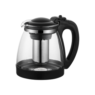 304不锈钢内胆茶壶套装玻璃茶具耐热耐高温防爆冲茶器过滤茶壶