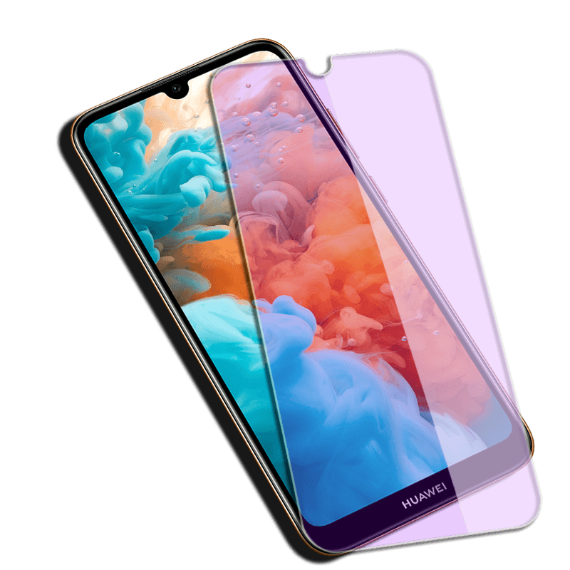 适用华为Y9 2019钢化膜Y7 2019全屏覆盖Y6 2019防爆玻璃膜Y5 2019手机HUAWEI高清抗指纹护眼防蓝光保护贴