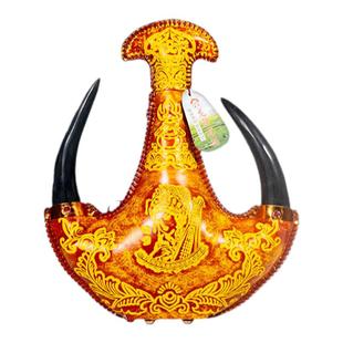 龙驹奶酒蒙古特产42度500ml手工皮囊酒真牛角蒸馏奶酒送礼佳品