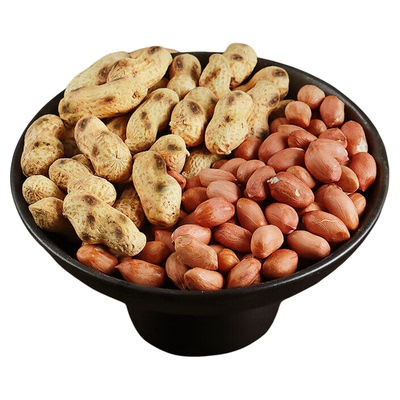 新货现炒带壳炒花生原味下酒特产