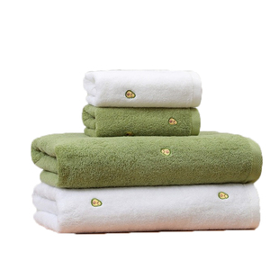 JOJO'S L. PD.avocado.浴巾家用纯棉吸水男女情侣全棉裹巾 | 油果