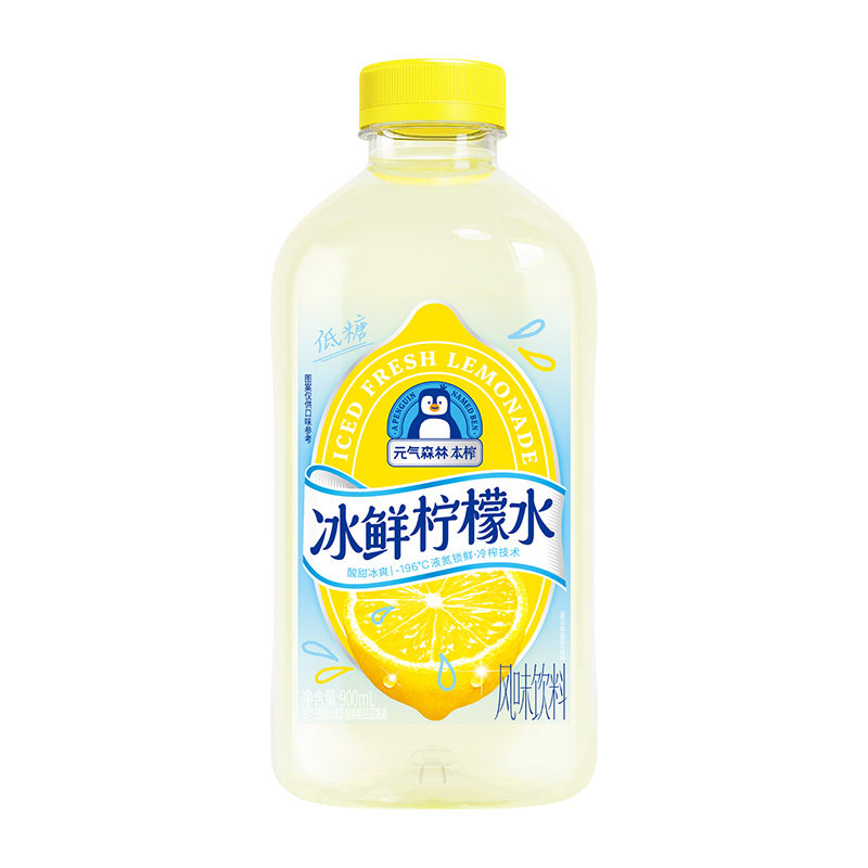 元气森林冰鲜柠檬水900mL*12瓶