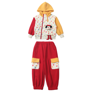 女童春装套装2026新款洋气时髦儿童装宝宝春秋季巨好看两件套衣服