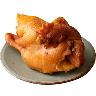 真不同五香烧鸡整只鸡东北特产熏鸡熟食肉食即食手撕鸡卤味