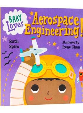 英文原版绘本 小鸟与航天工程Baby Loves Aerospace Engineering!英文原版绘本 宝宝爱科学 英文版儿童全英语书