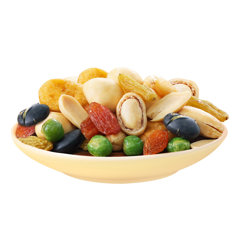 甘源缤纷每日豆果综合果仁208g 混合豆果水果干坚果休闲充饥零食