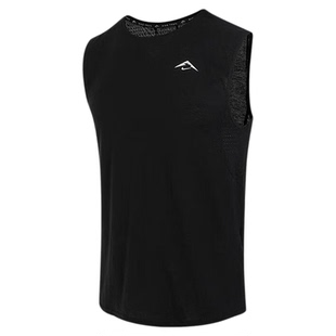 NIKE/耐克男短袖T恤无袖跑步上衣无领训练吸汗运动透气新款FN3310