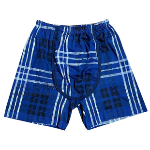 纯棉老人失禁开裆裤男士病号手术康复裤前开口半失能偏瘫护理短裤