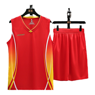 篮球服套装男士运动服秋衣球裤套装中学生比赛篮球训练服一套队服