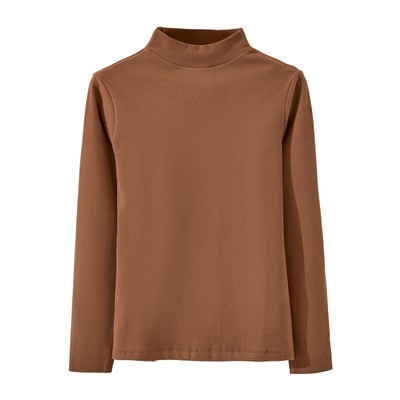 2025新款黑色半高领女春季打底衫