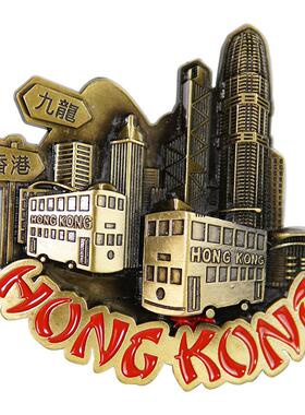 香港旅游巴士帆船立体hongkong伴