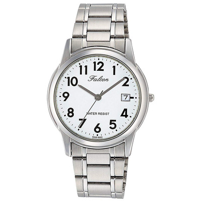 西铁城猎鹰D010-204学生钢带手表