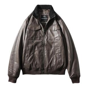 美式复古M65猎装皮衣夹克外套男秋冬工装棉服外贸男装轰炸机棉衣