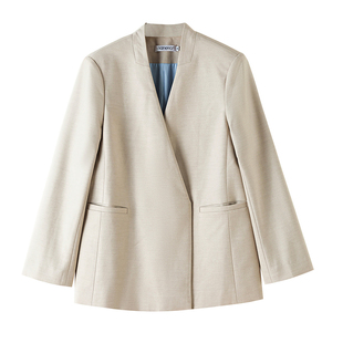 高级感精纺羊毛西装马甲直筒裤三件套女西服外套窄版长裤套装清仓