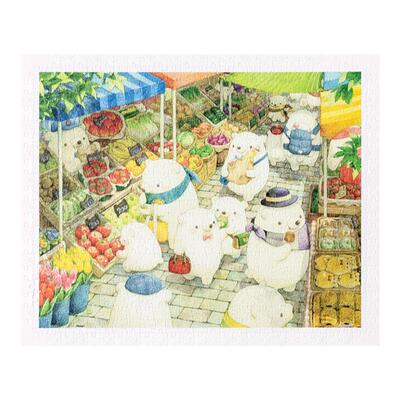 3djp原创插画成人平面拼图500片