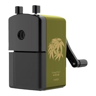 ChungHwa手摇大口径卷笔刀大三角铅笔削笔机粗杆粗三角铅笔削笔器大孔削笔刀粗孔粗笔转笔刀中华6700铅笔适用