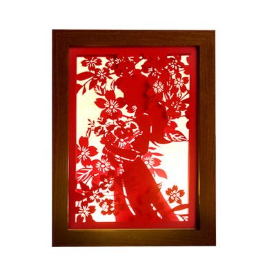 2026新年纸雕灯手工diy自制半成品材料包创意文创氛围小夜灯摆件