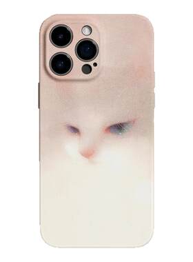 【感知幸福】朦胧温柔猫咪手机壳