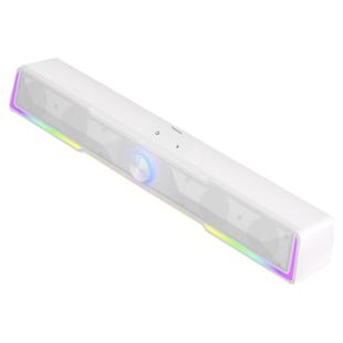 飞利浦电脑音响台式家用SPA4100桌面有线条形音箱炫酷灯光低音炮