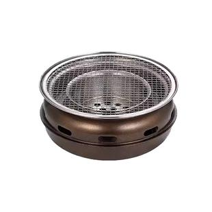 韩式碳烤炉围炉煮茶家用烧烤炉便携烤肉无烟户外全套商烤火炉套装