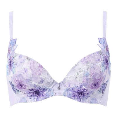 舒适聚拢收副乳性感日系蕾丝文胸