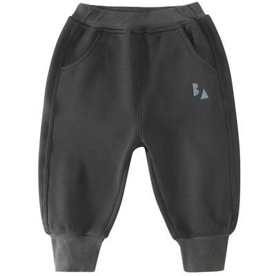 巴厘小猪宝宝裤子秋冬季加绒卫裤