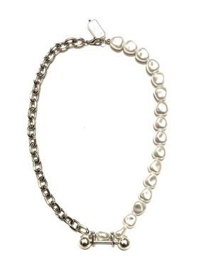triplej小众高级仿珍珠锁骨链